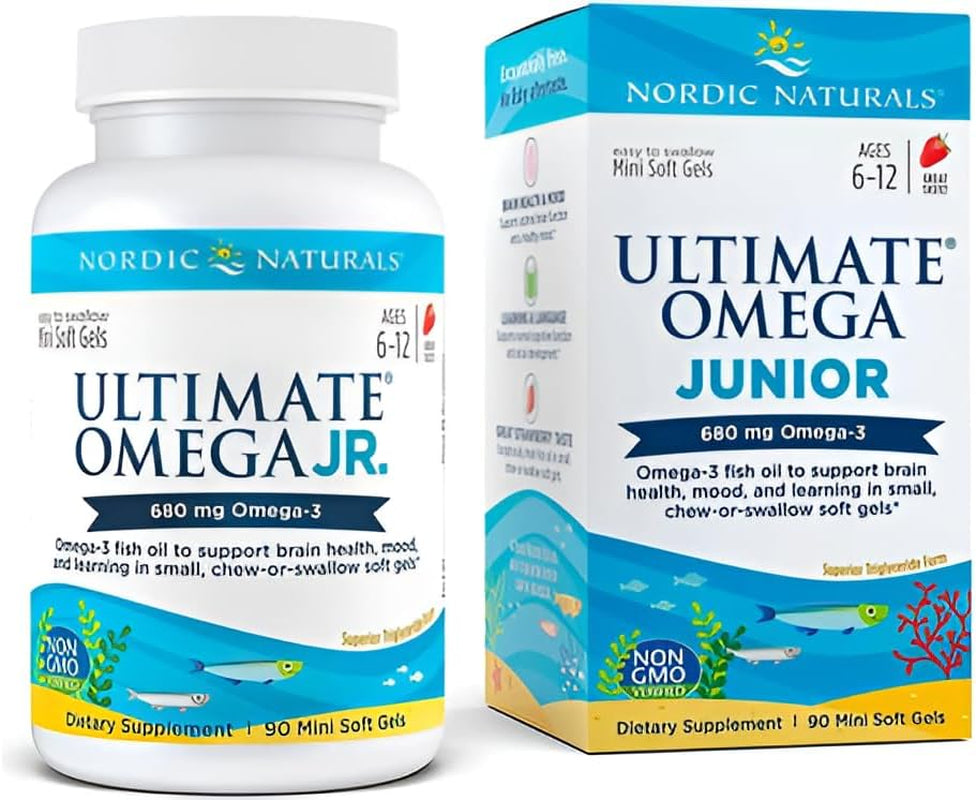 Ultimate Omega Junior 90 Ct Strawberry
