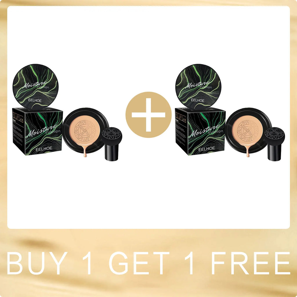 Mushroom Air Cushion CC Cream Mushroom Head Waterproof Brighten Base Makeup Cosmetics Professional Concealing Foundation