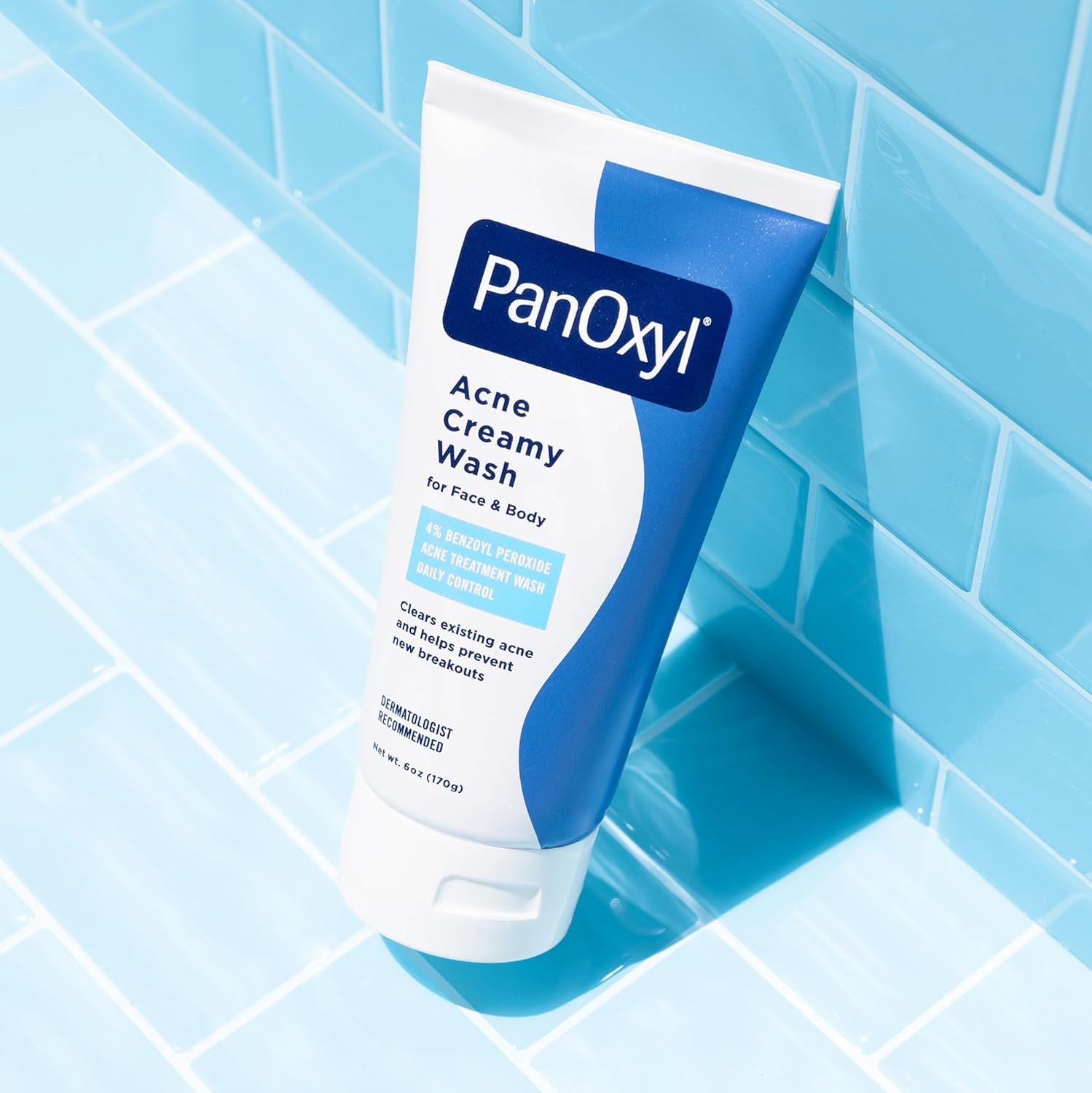 Benzoyl Peroxide 4% Daily Control Acne Creamy Wash 6 Oz (170G)
