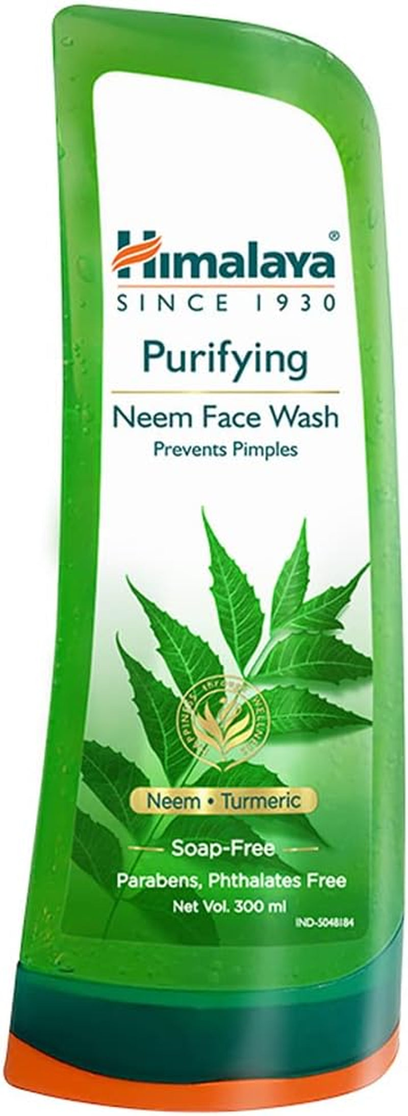 Himalaya Herbals Purifying Neem Face Wash, 300Ml Pack of 2