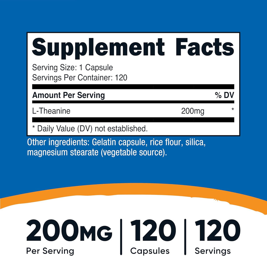 L-Theanine 120 Capsules