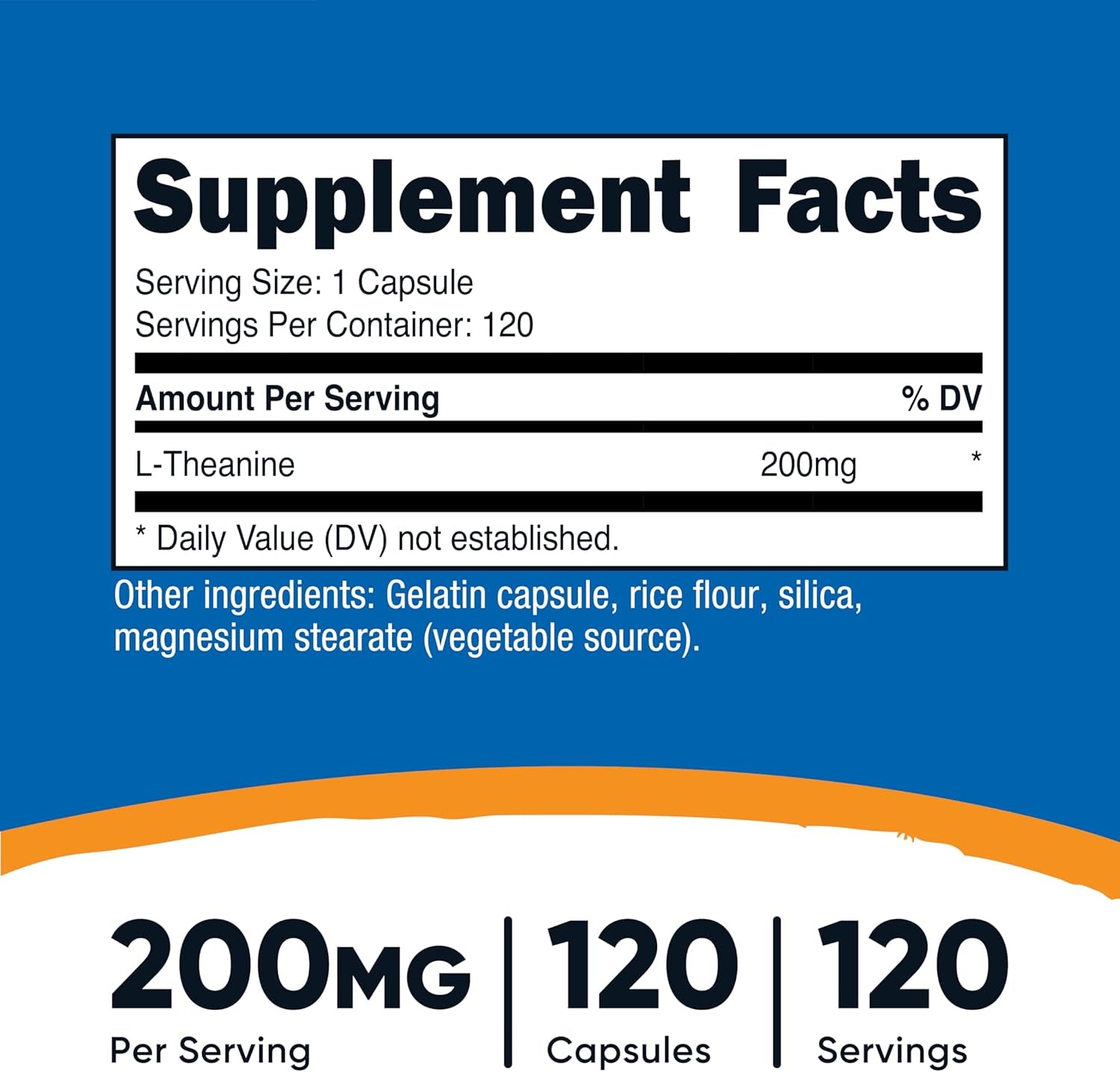 L-Theanine 120 Capsules