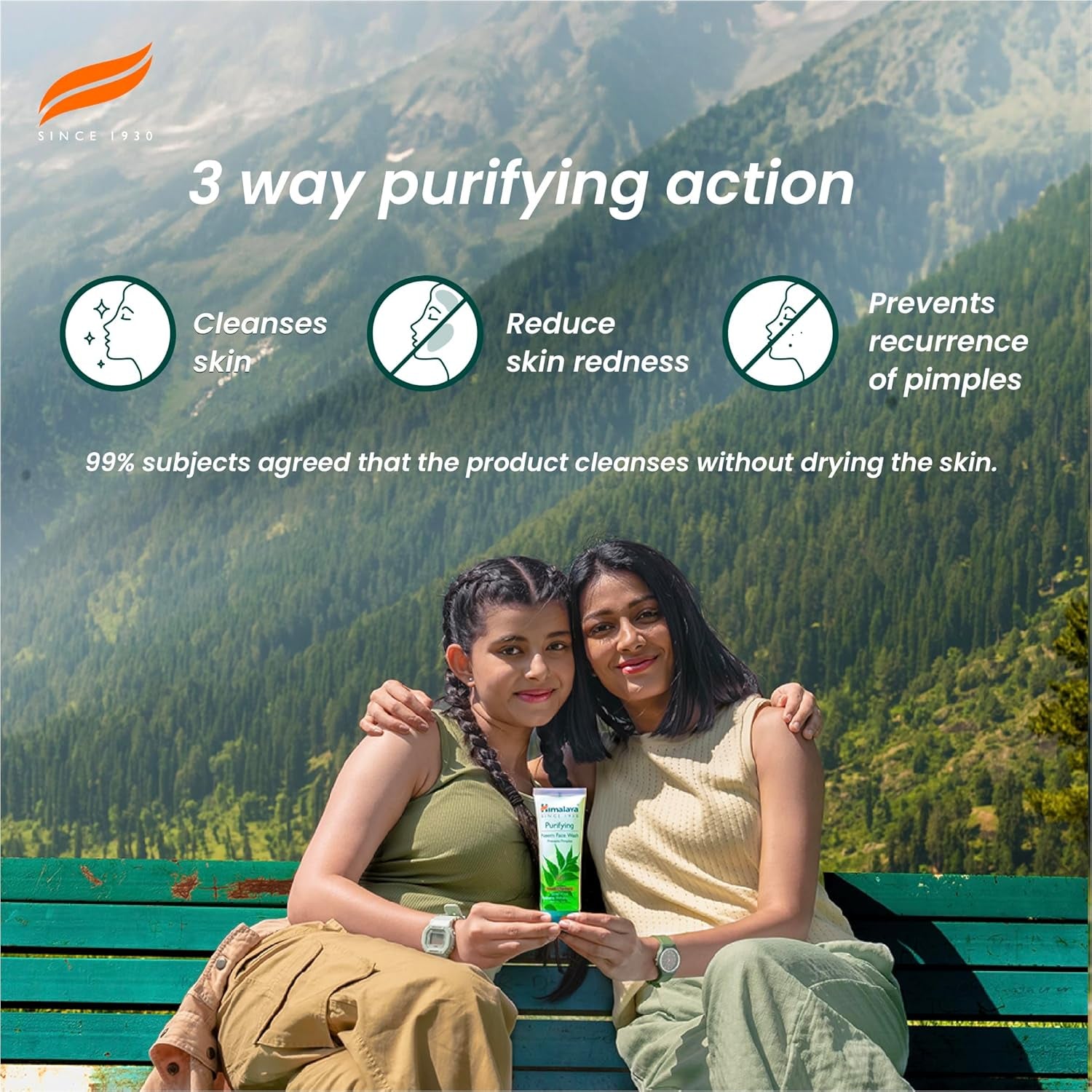 Himalaya Herbals Purifying Neem Face Wash, 300Ml Pack of 2