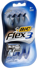 Flex 3 Men'S Shaver, 4 Count (2 Packs)
