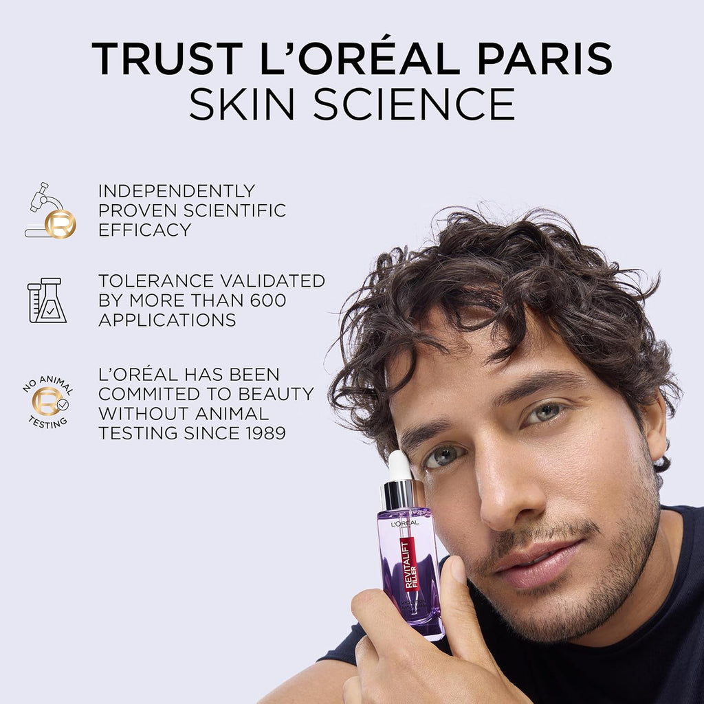 L'Oréal Paris, Face Serum, Hydrating & Plumping, Revitalift Filler 1.5% Pure Hyaluronic Acid, 30 Ml