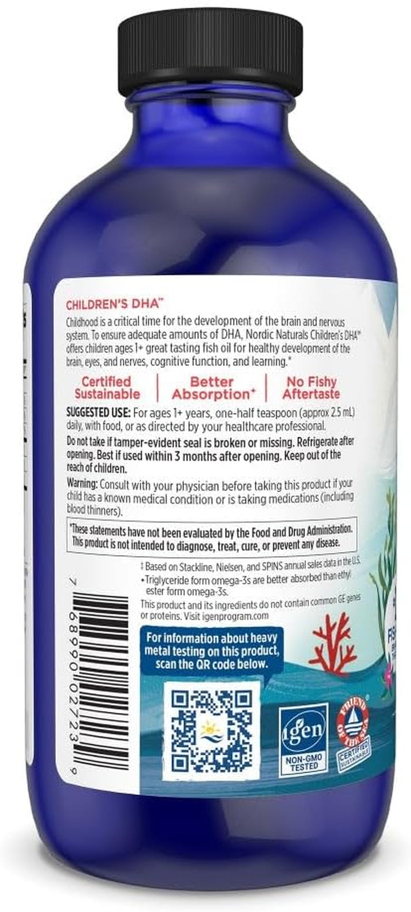 - Children'S DHA, Healthy Cognitive Development and Immune Function, 8 Ounces