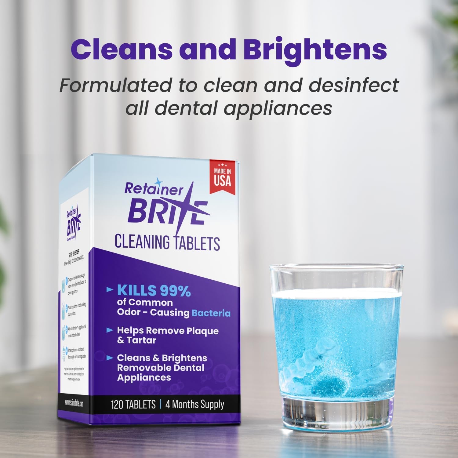 Cleaning Tablets - 96 Tablets (New Formulation)