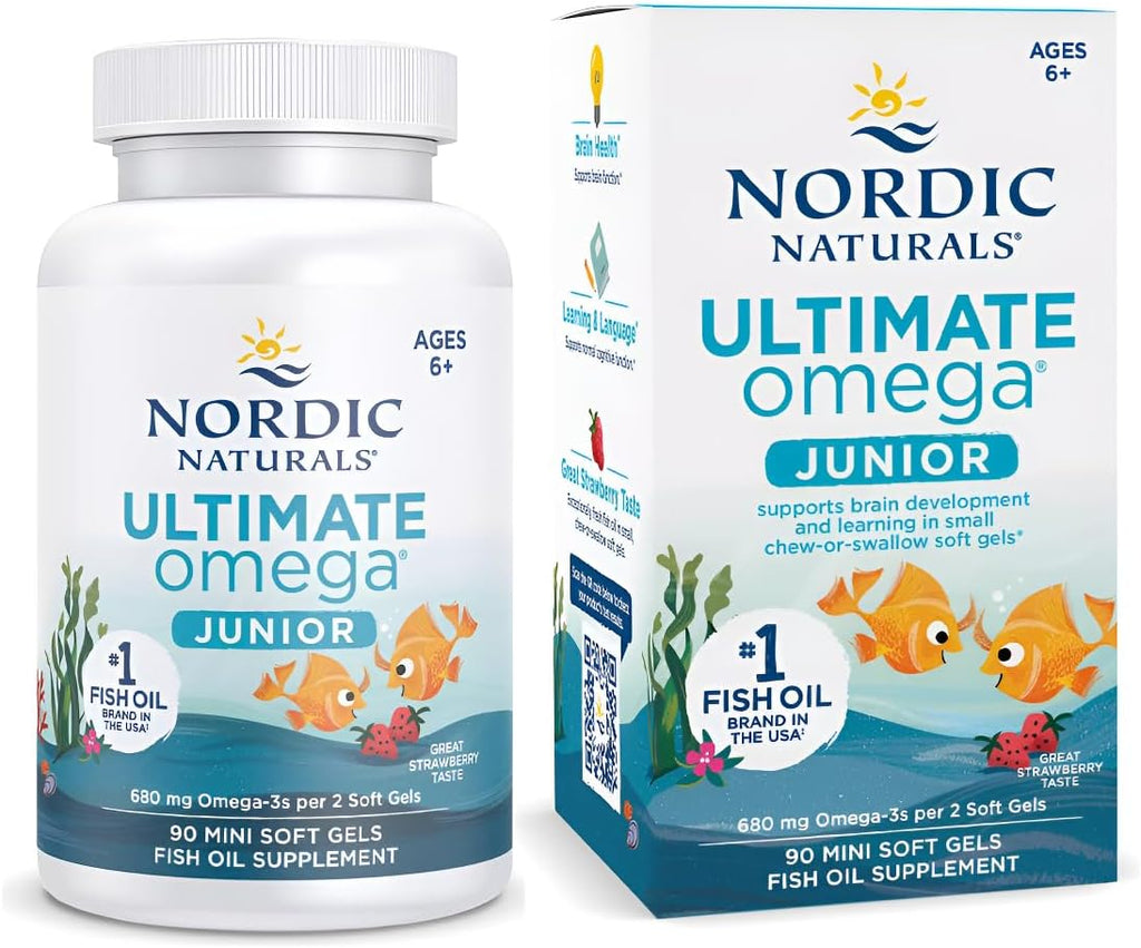 Ultimate Omega Junior 90 Ct Strawberry