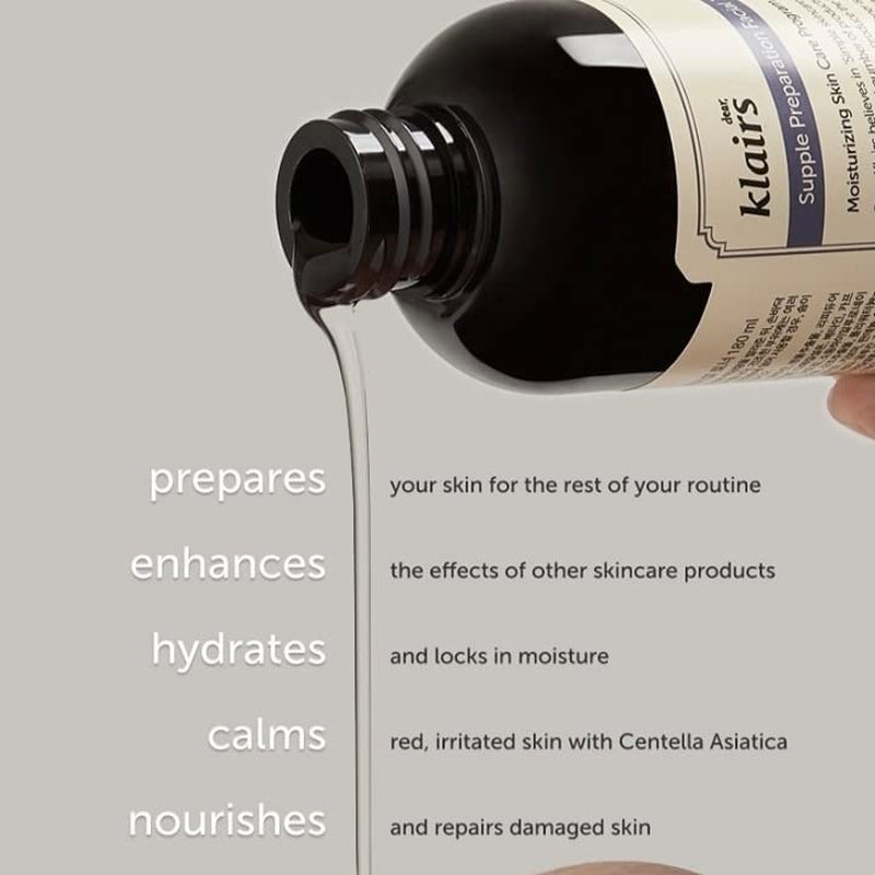 KLAIRS Supple Preparation Facial Toner, 180Ml, 0.245 Kg Pack of 1