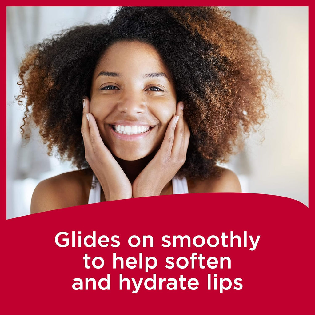 Moisturizing Lip Balm Variety Pack - Fresh Cherry, Strawberry, Wintergreen .35 Oz Tube