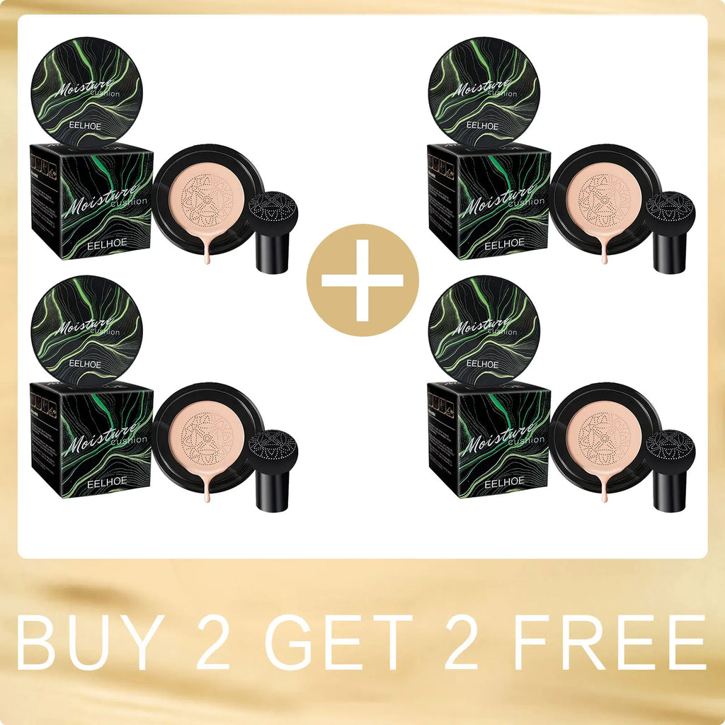 Mushroom Air Cushion CC Cream Mushroom Head Waterproof Brighten Base Makeup Cosmetics Professional Concealing Foundation