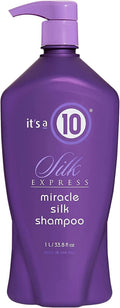 Silk Express Miracle Silk Shampoo by for Unisex - 33.8 Oz Shampoo, 1 L