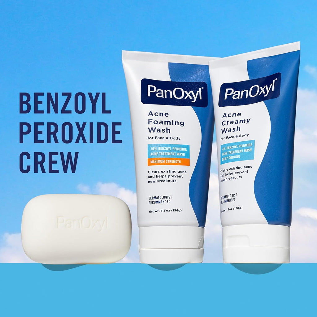 Benzoyl Peroxide 4% Daily Control Acne Creamy Wash 6 Oz (170G)