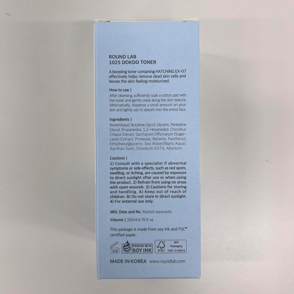 1025 Dokdo Toner 200 Ml