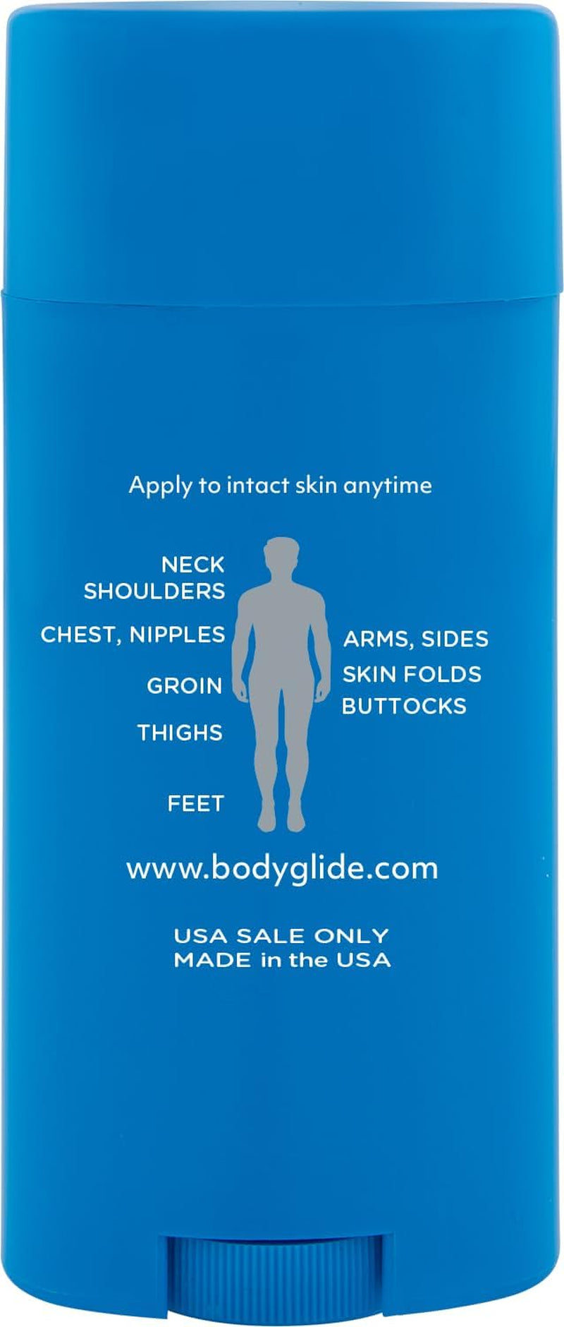 Original anti Chafe Balm | anti Chafing Stick | Prevent Arm, Chest, Butt, Thigh, Ball Chafing & Irritation | Trusted Skin Protection since 1996 |2.5Oz