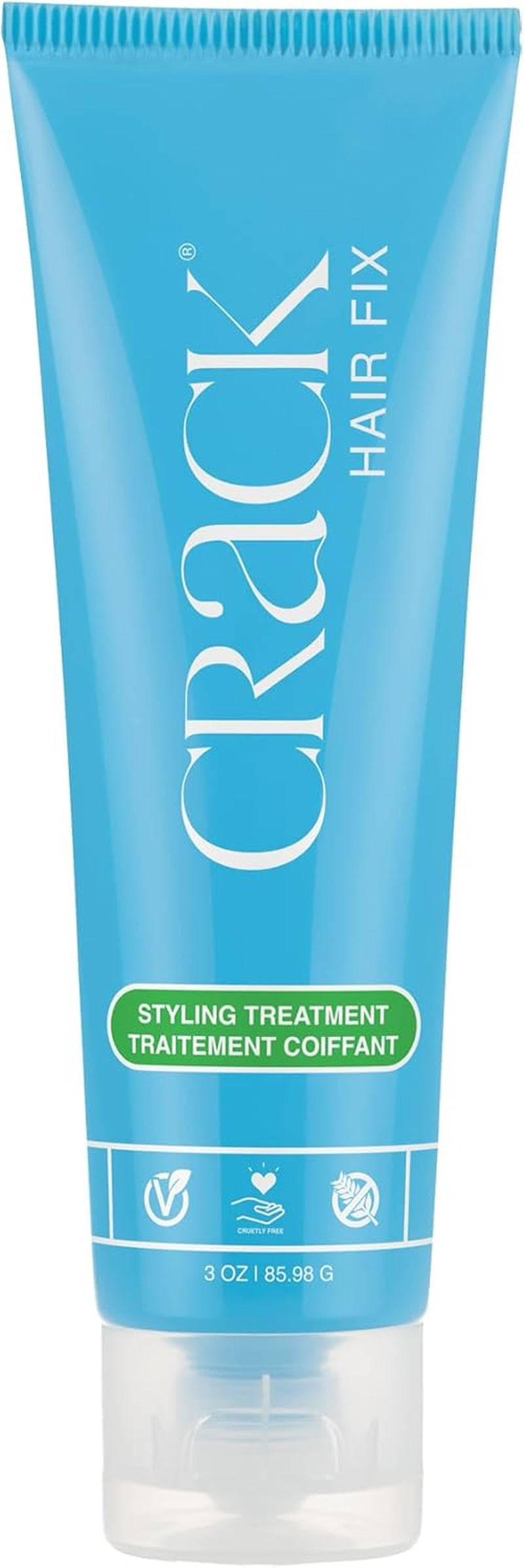 Crack Styling Leave-In Treatment with UV and Thermal Protection, 2.5 Fluid Ounce