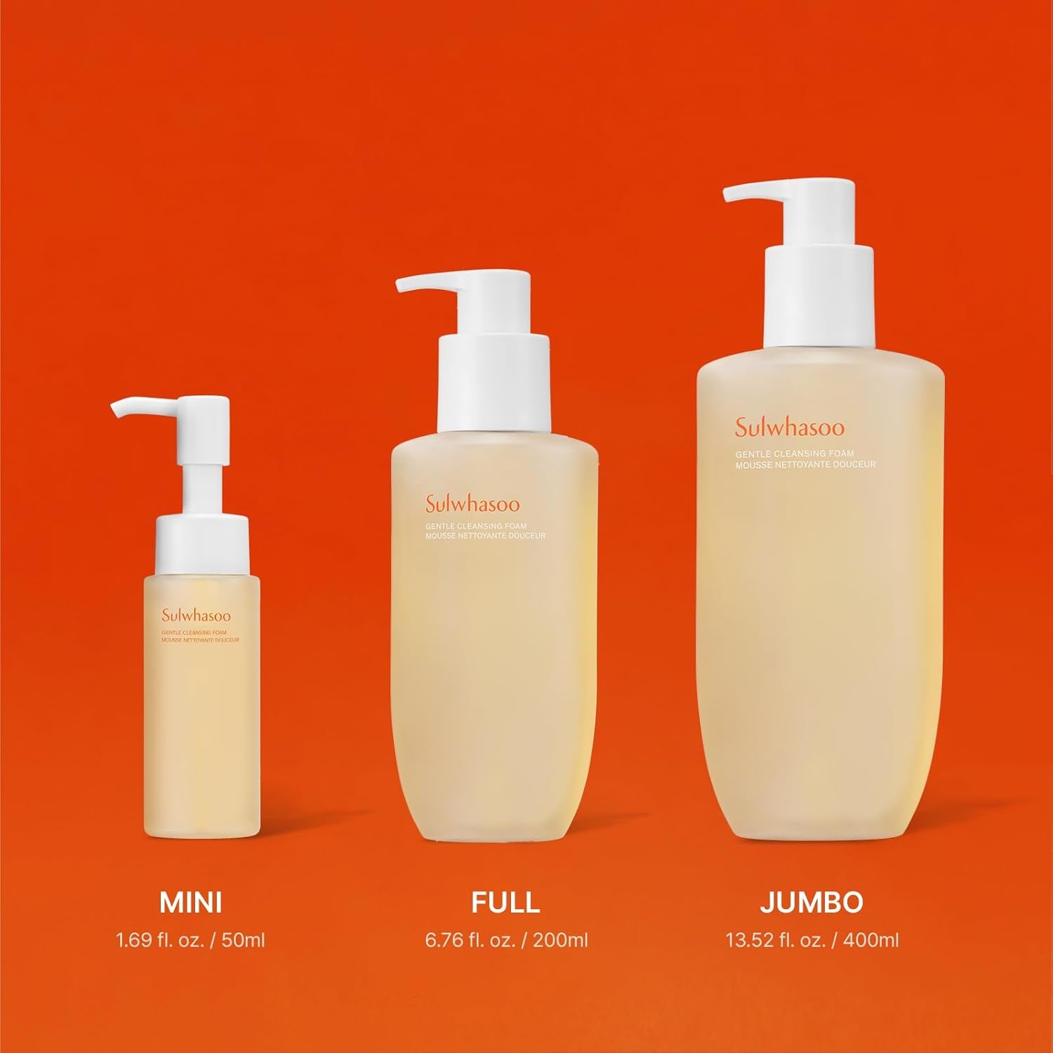 Gentle Cleansing Foam: Travel Sized Nutrient-Rich Lather for Skin Comforting Pore Cleansing 1.69 Fl. Oz.